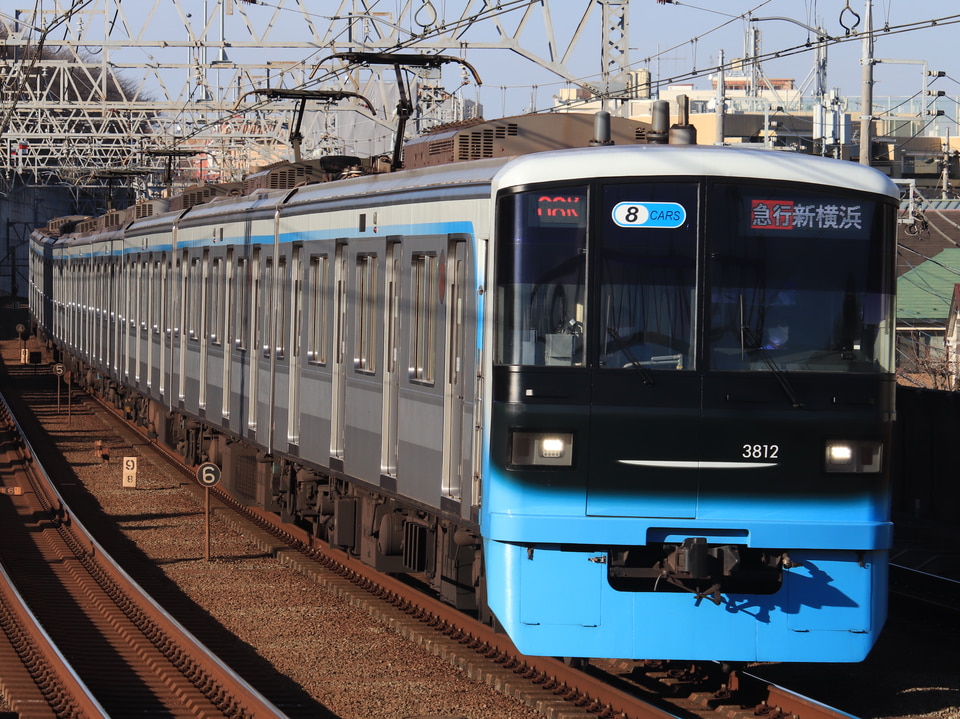 東急3000系3112F<br class="br-sp" />(3112編成)の写真