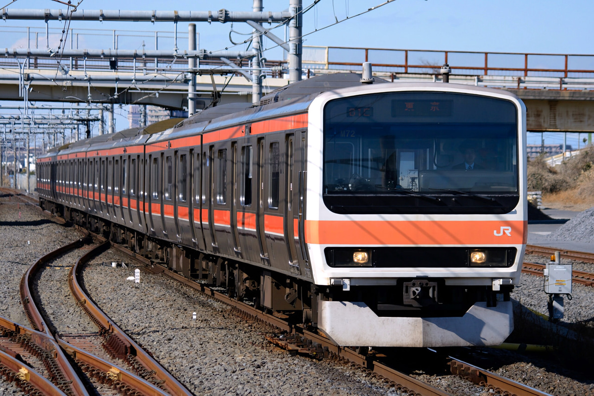 JR東日本 京葉車両センター 209系 ケヨM72編成