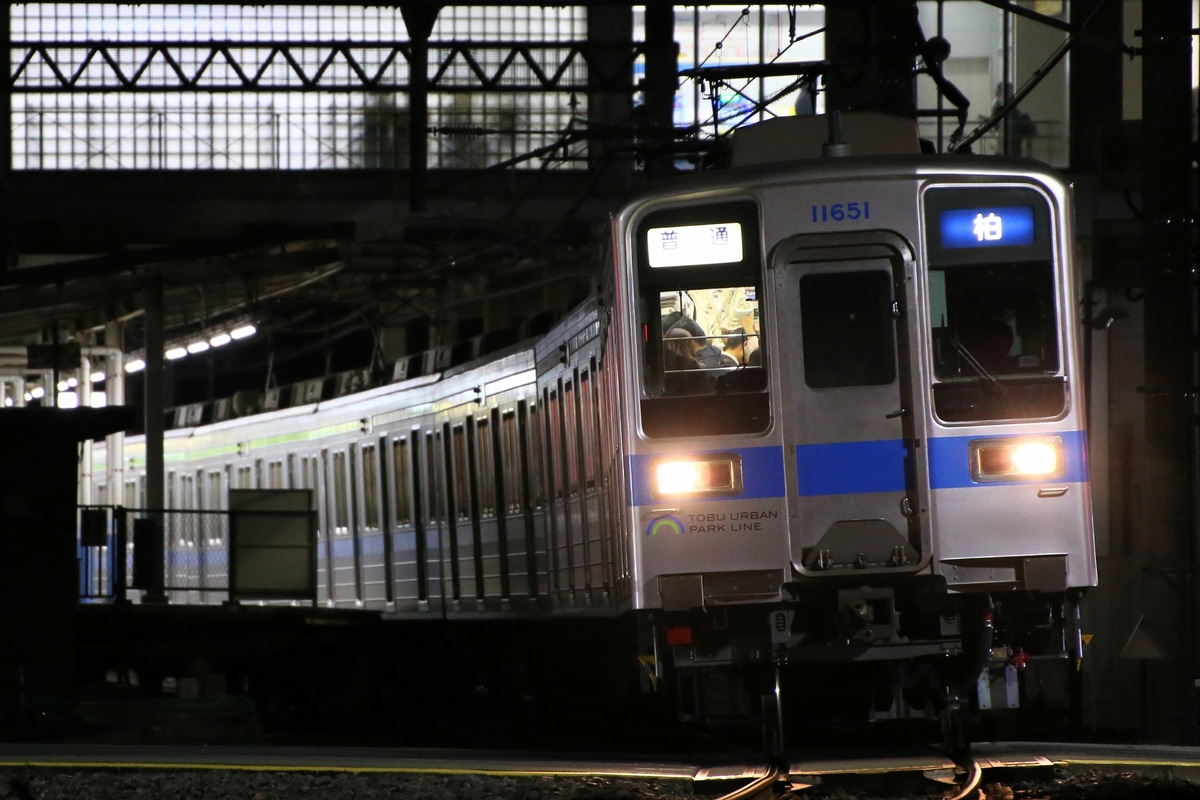 東武鉄道 南栗橋車両管区七光台支所 10030系 11651f