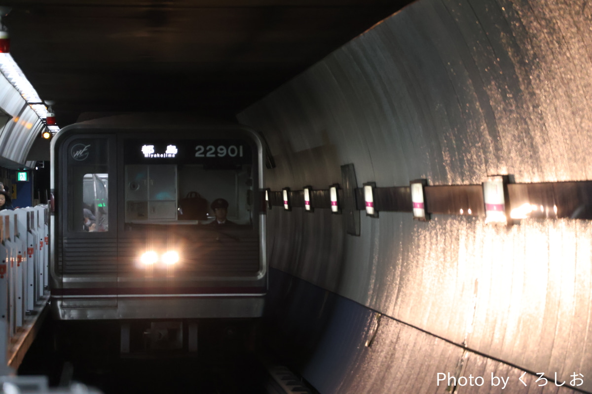 大阪市高速電気軌道 大日検車場 22系 22601F