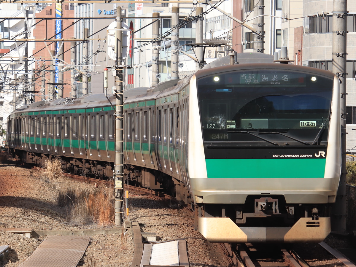 JR東日本 川越車両センター E233系 ハエ127編成