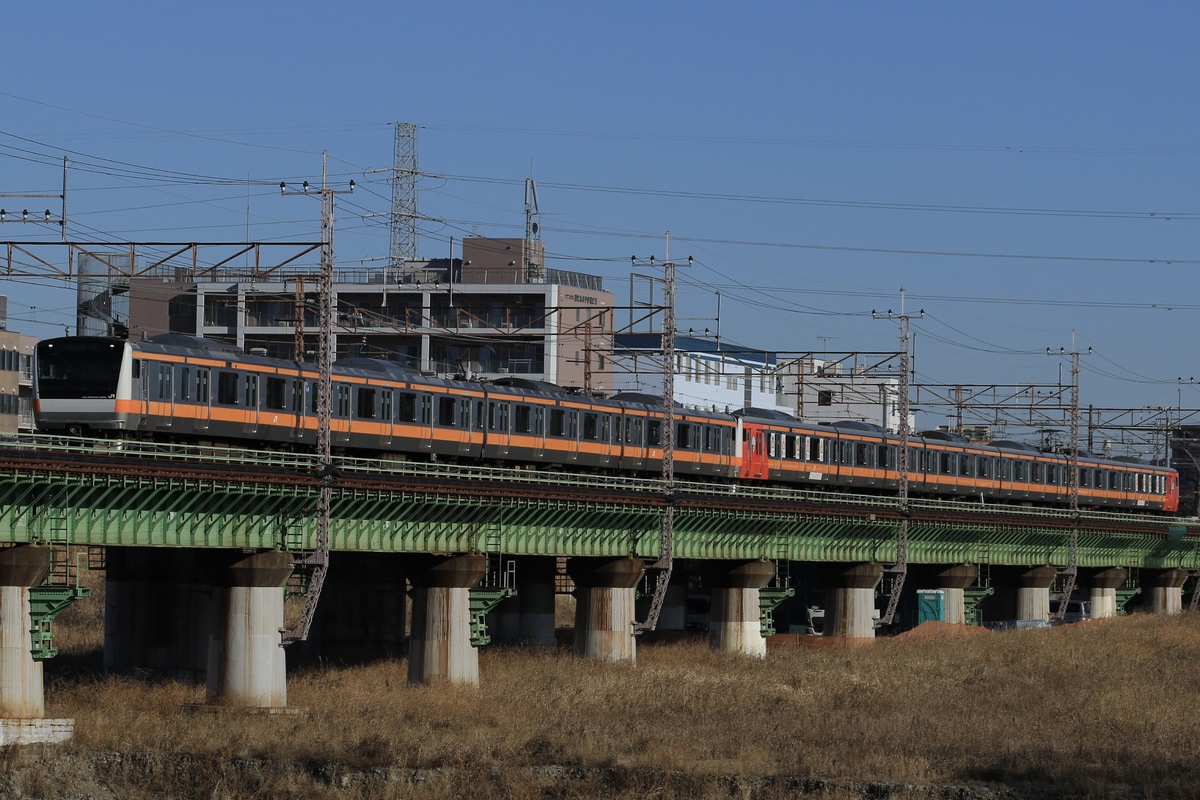 JR東日本 豊田車両センター本区 E233系 トタ青464編成