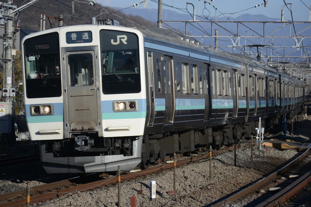 JR東日本 長野総合車両センター 211系 ナノN610編成