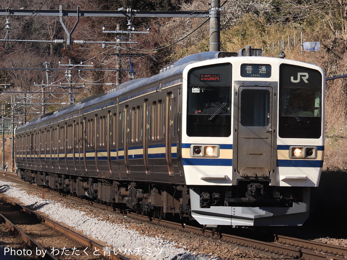 JR東日本 長野総合車両センター 211系 ナノN608編成