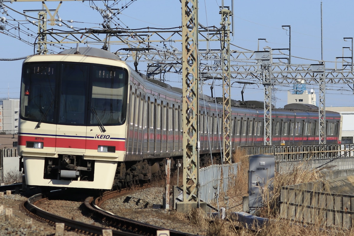 京王電鉄 若葉台検車区 8000系 8728F