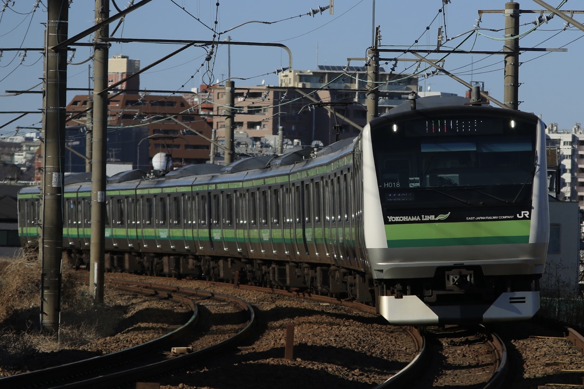 JR東日本 鎌倉車両センター本所 E233系 クラH018編成