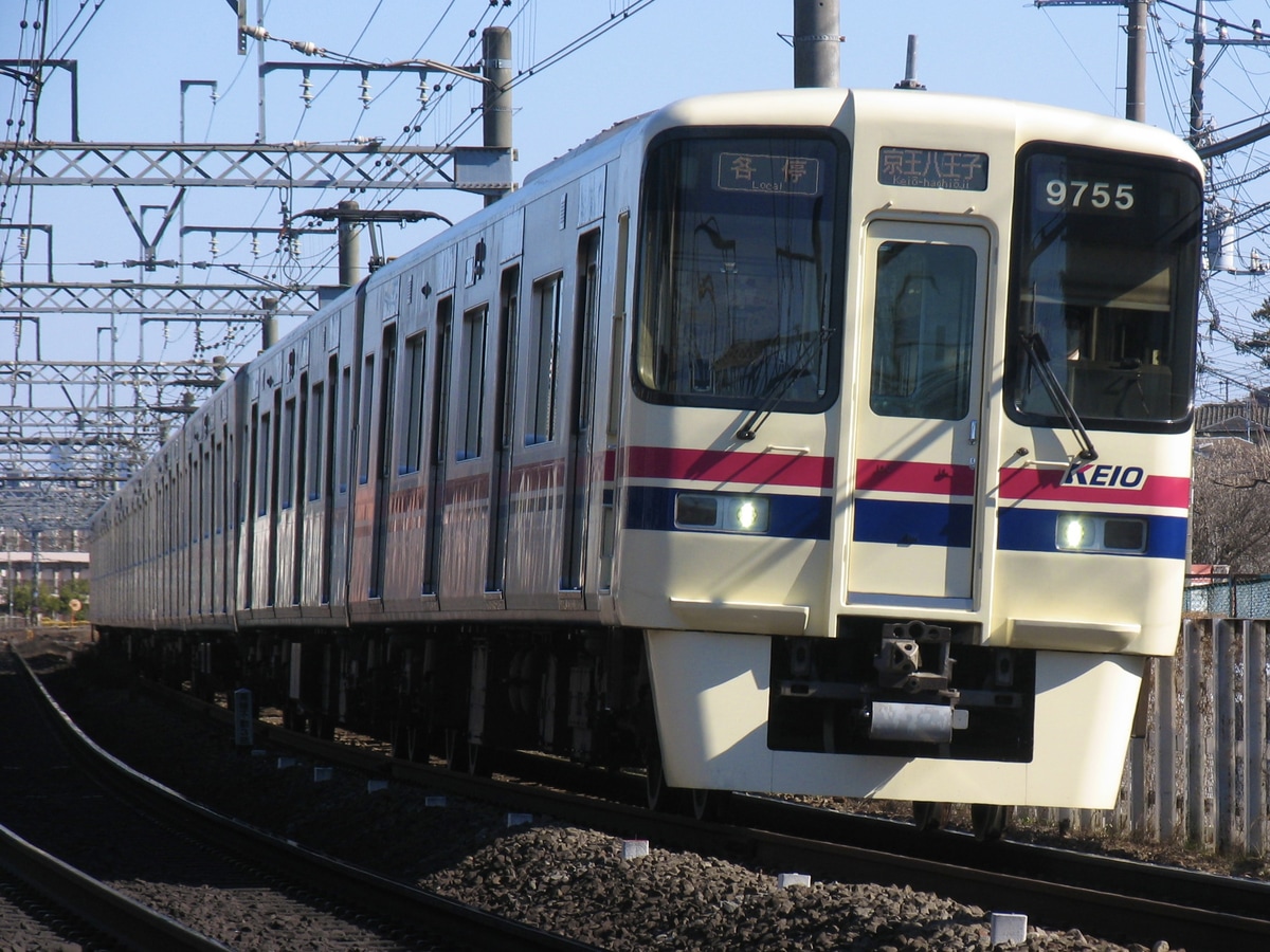 京王電鉄 若葉台検車区 9000系 9705F
