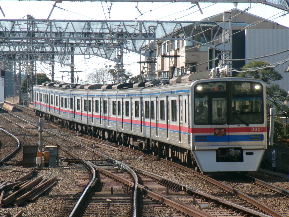 京成電鉄 宗吾車両基地 3700形 3828F