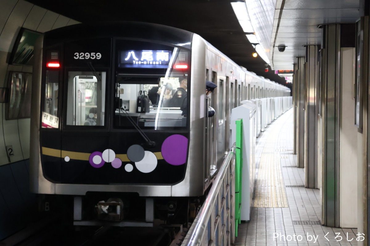 大阪市高速電気軌道 大日検車場 30000A系 32659F
