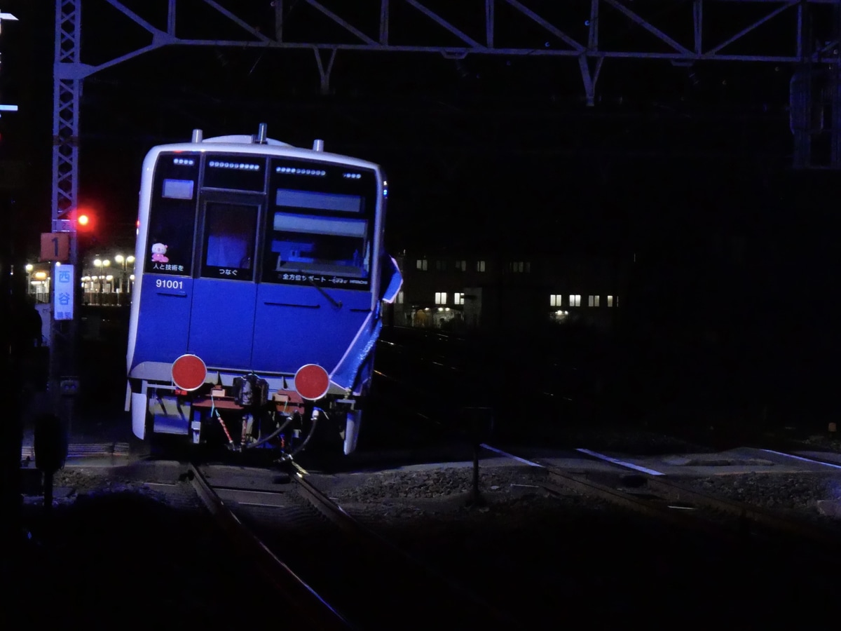 東武鉄道 森林公園検修区 90000系 91001F