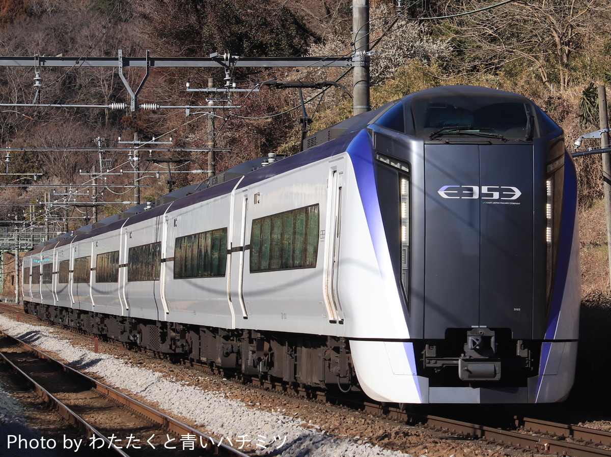 JR東日本 松本車両センター E353系 モトS103編成