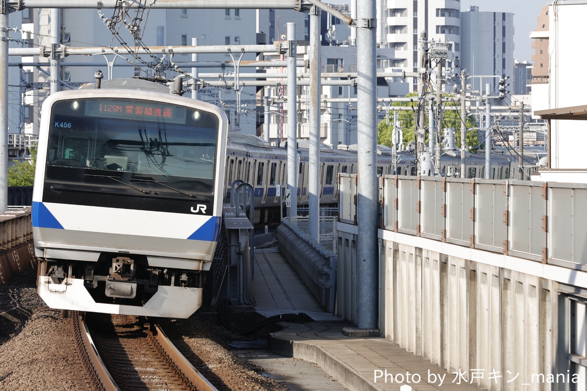 JR東日本 勝田車両センター E531系 カツK456編成
