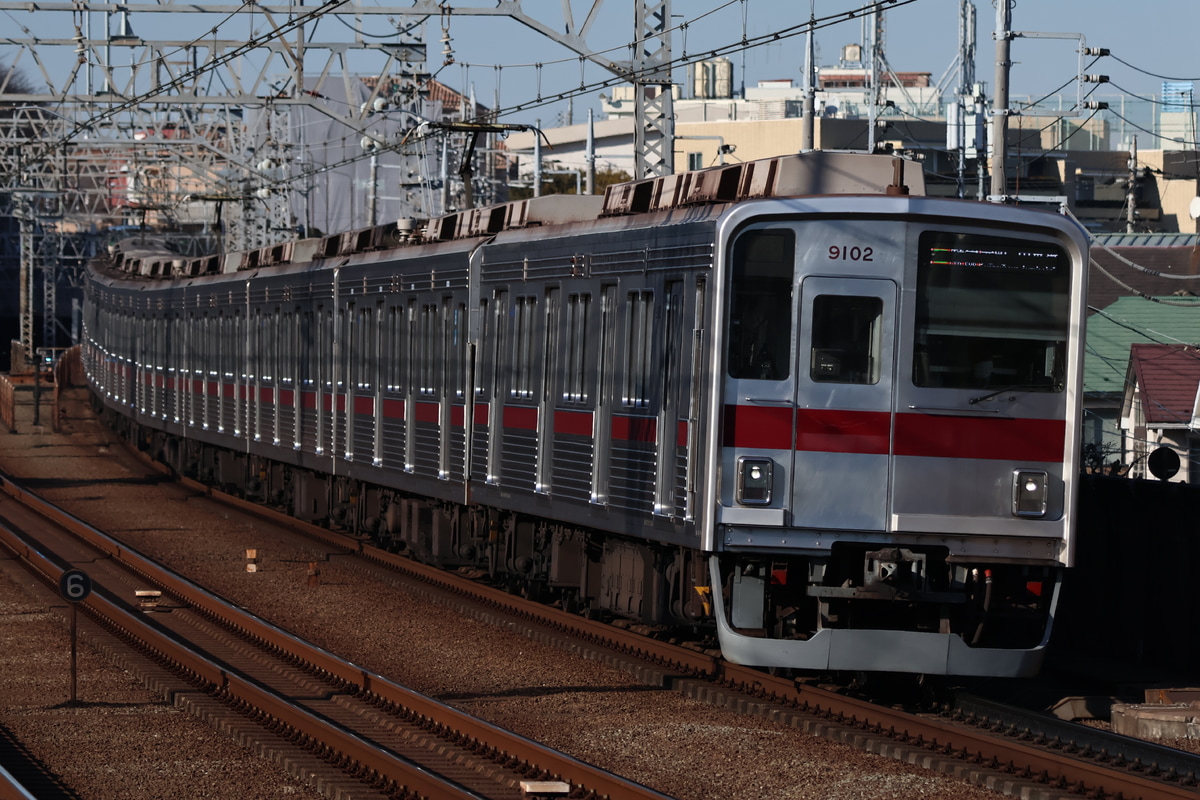 東武鉄道 森林公園検修区 9000系 9102F