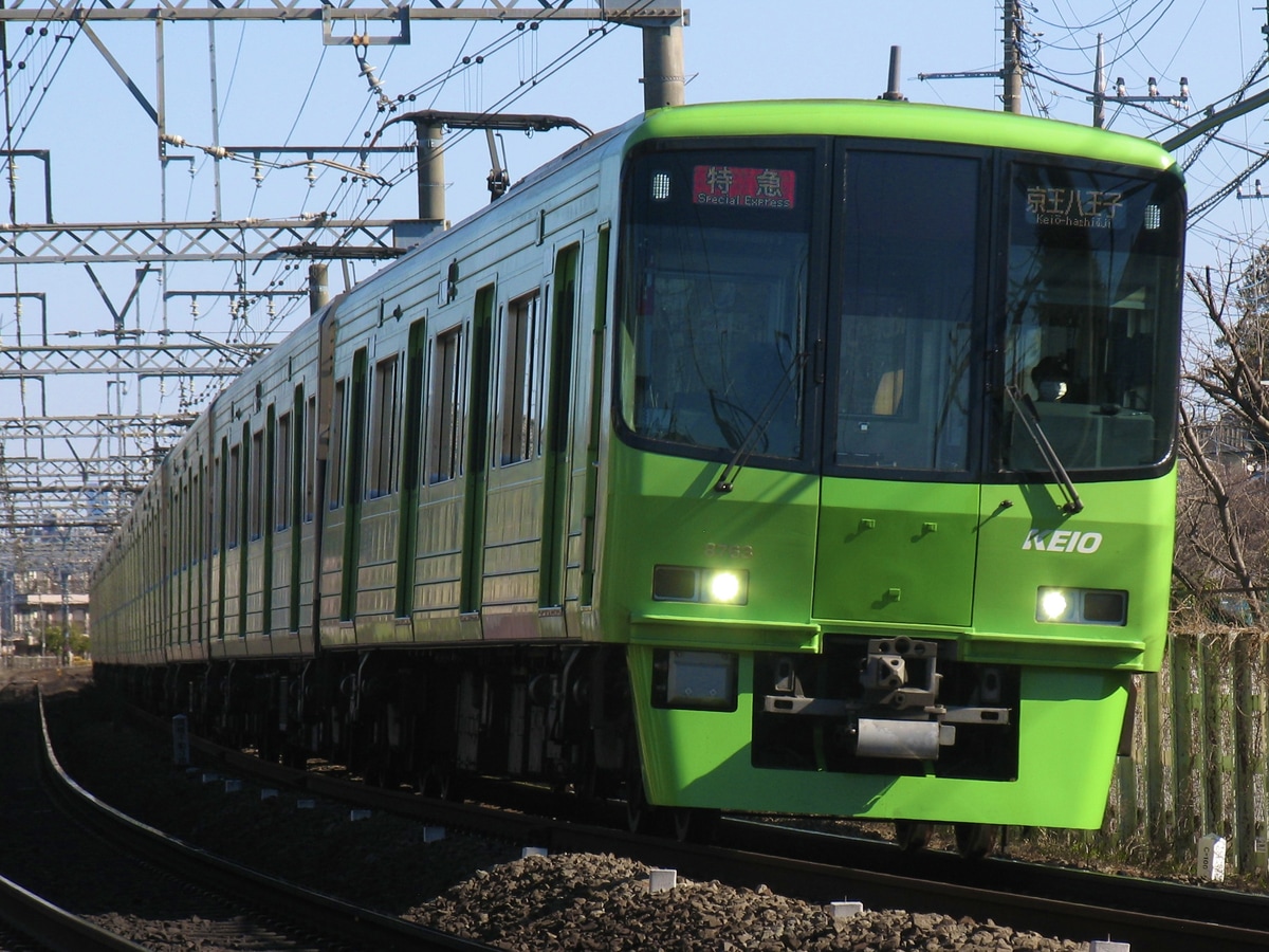 京王電鉄 若葉台検車区 8000系 8713F