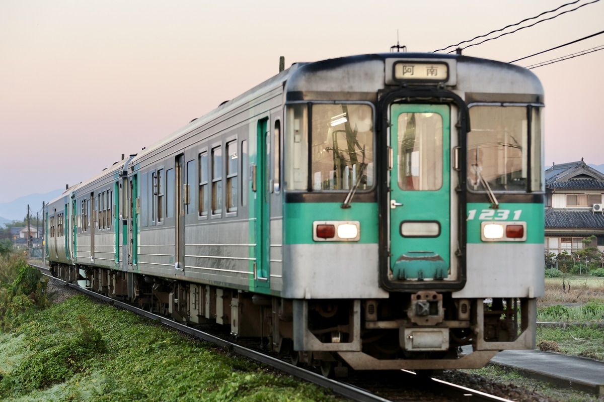 JR四国 徳島運転所 1200形 1231