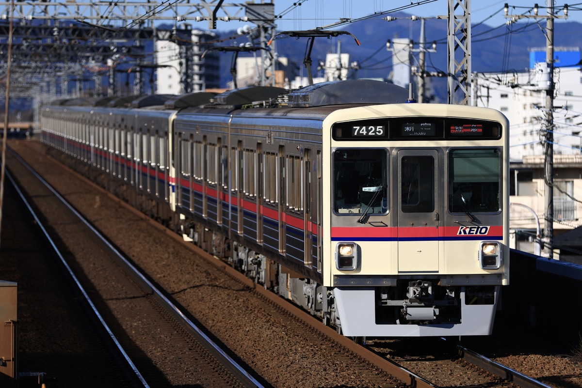 京王電鉄 若葉台検車区 7000系 7425F
