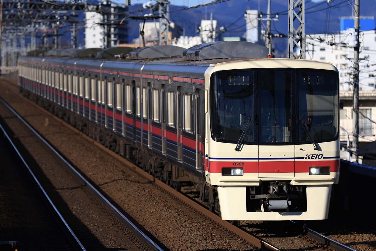 京王電鉄 若葉台検車区 8000系 8726F