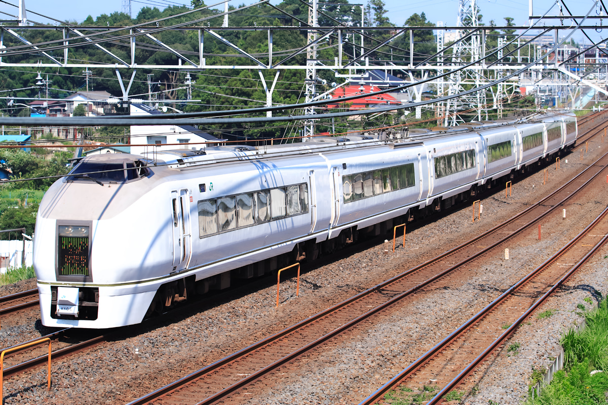 JR東日本 勝田車両センター 651系 カツK106編成