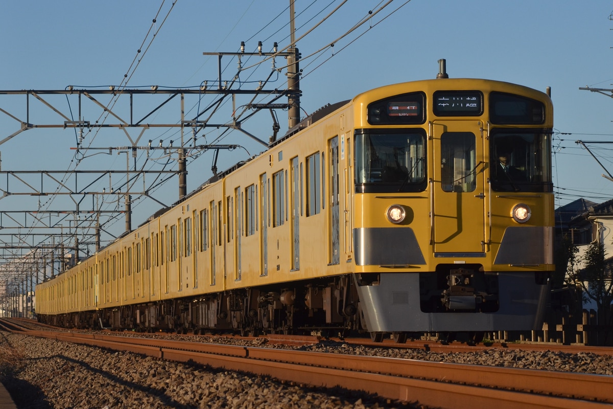 西武鉄道  2000系 2539f