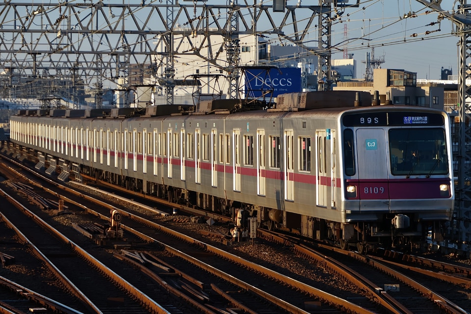 メトロ8000系8109F<br class="br-sp" />(8109編成)の写真