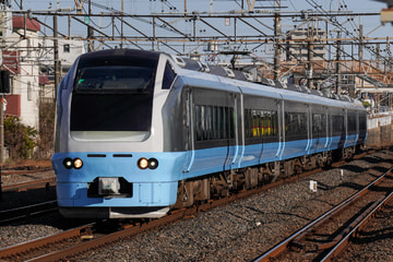 JR東日本E653系カツK71編成を馬橋駅で撮影した画像