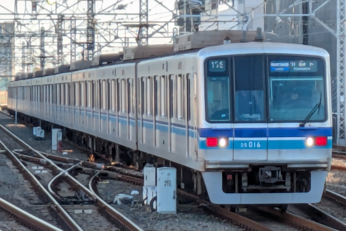 東京メトロ 深川検車区 05系 05-116F