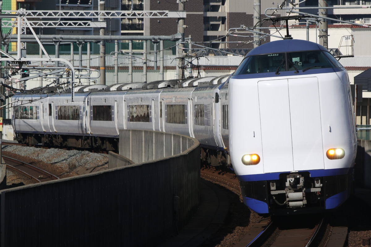 JR西日本 吹田総合車両所日根野支所 271系 HA652編成