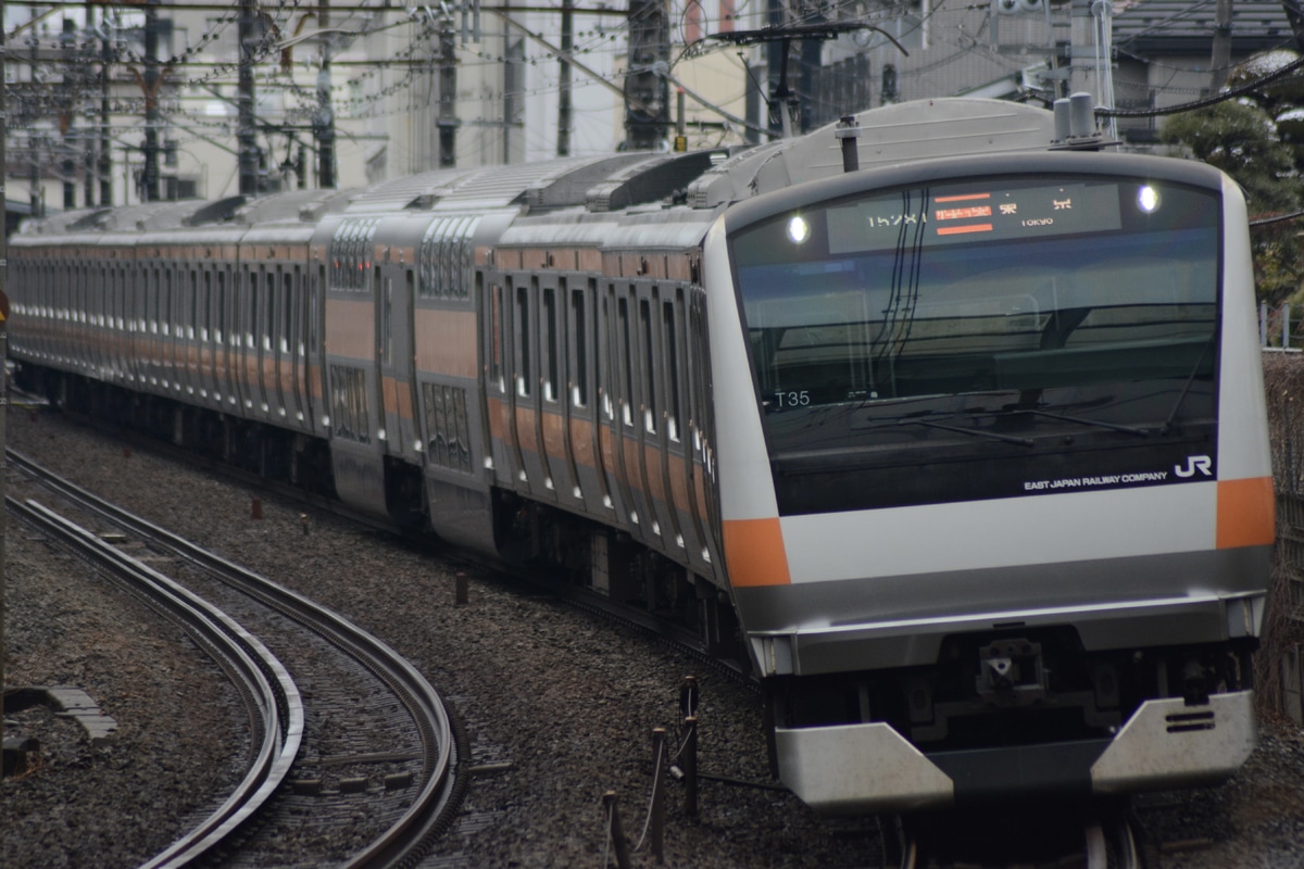 JR東日本 豊田車両センター本区 E233系 トタT35編成
