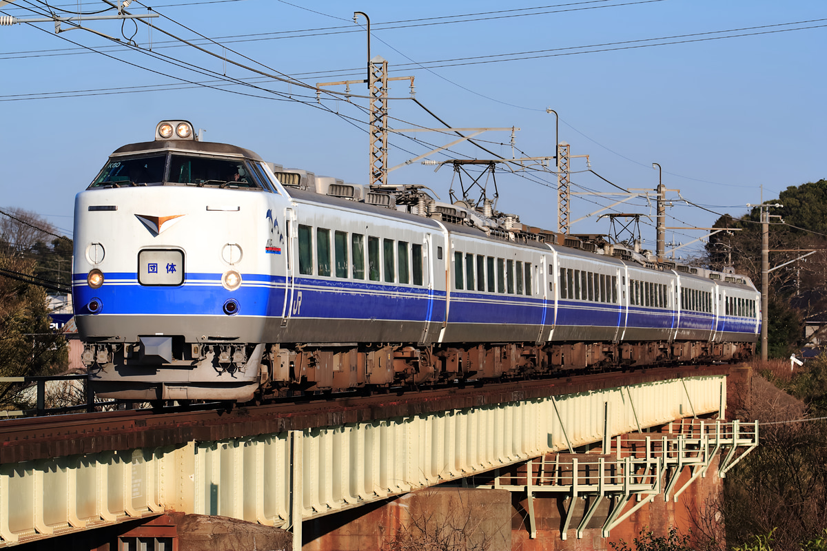 JR東日本 勝田車両センター 485系 カツK60編成