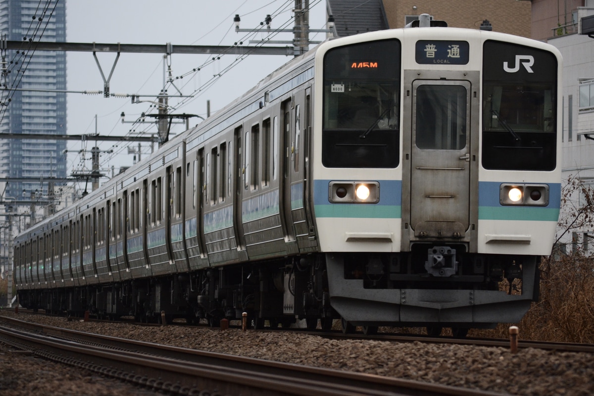 JR東日本 長野総合車両センター 211系 ナノN606編成
