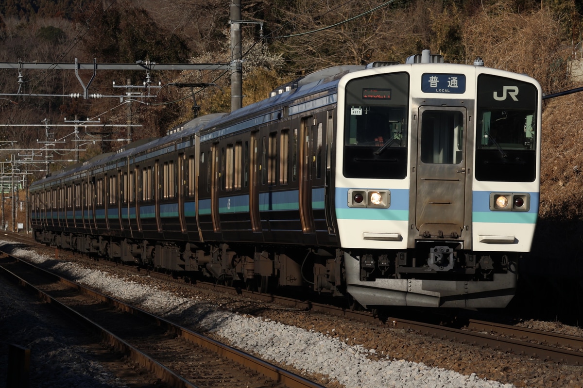 JR東日本 長野総合車両センター 211系 ナノN611編成