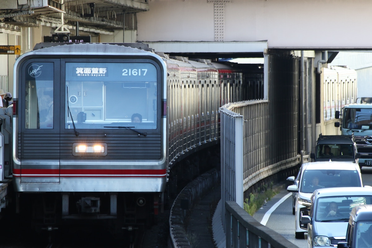大阪市高速電気軌道 中百舌鳥検車場 21系 21617F