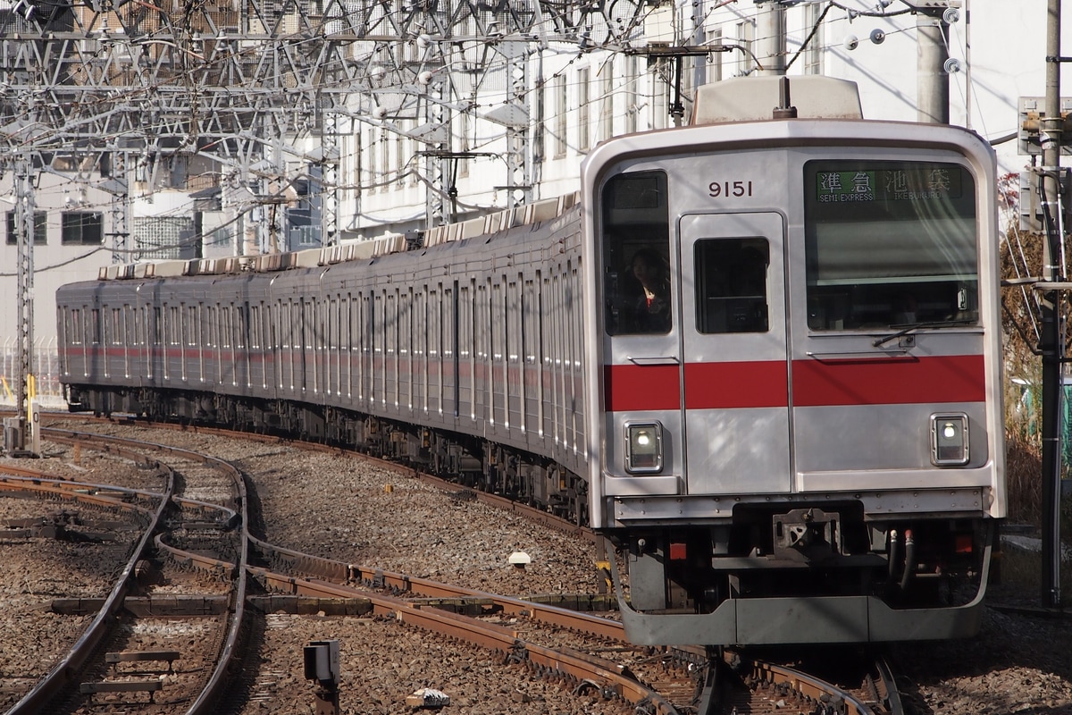 東武鉄道 森林公園検修区 9000系 9151F