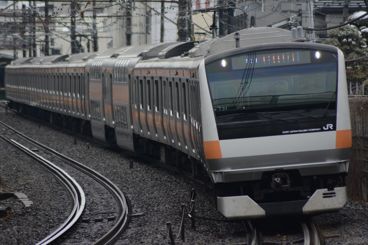 JR東日本 豊田車両センター本区 E233系 トタT31編成