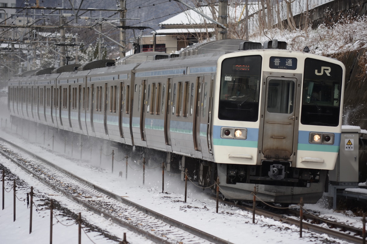 JR東日本 長野総合車両センター 211系 ナノN606編成