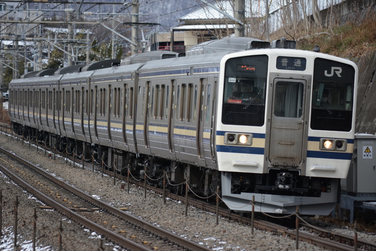 JR東日本 長野総合車両センター 211系 ナノN608編成