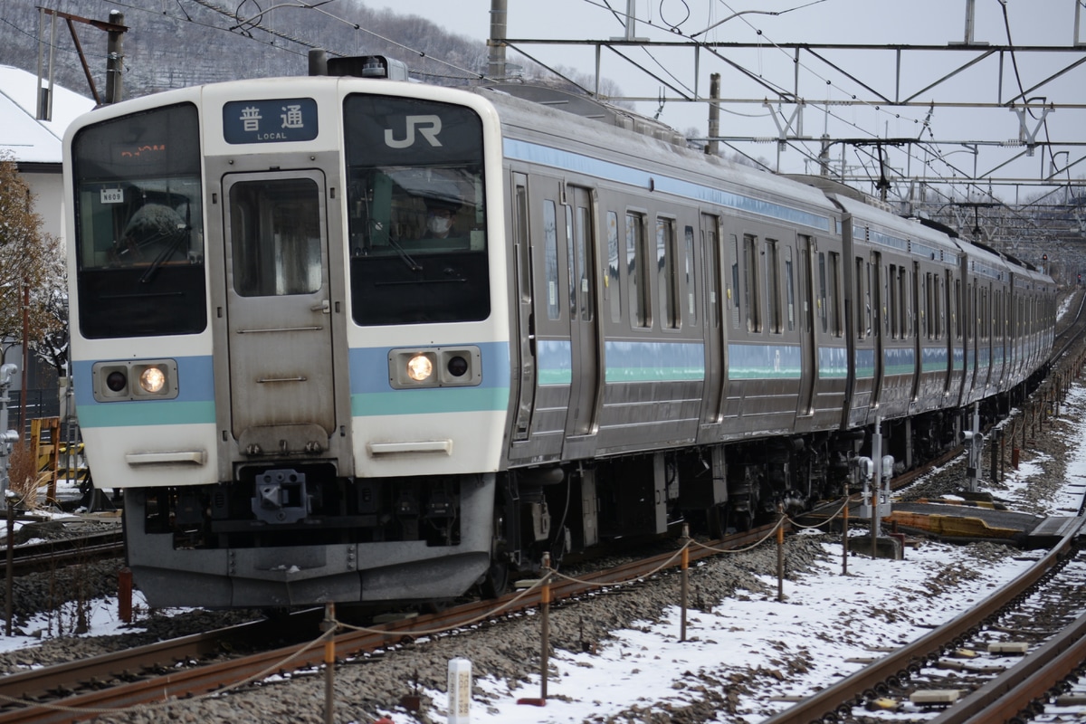 JR東日本 長野総合車両センター 211系 ナノN609編成
