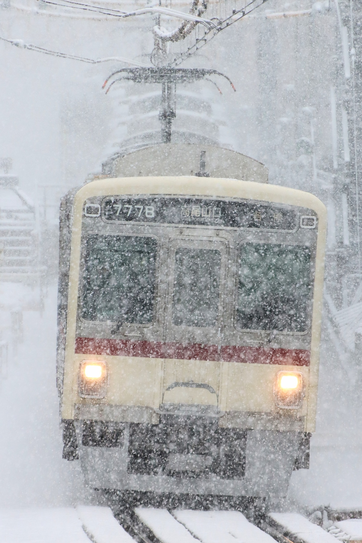 京王電鉄 若葉台検車区 7000系 7728f