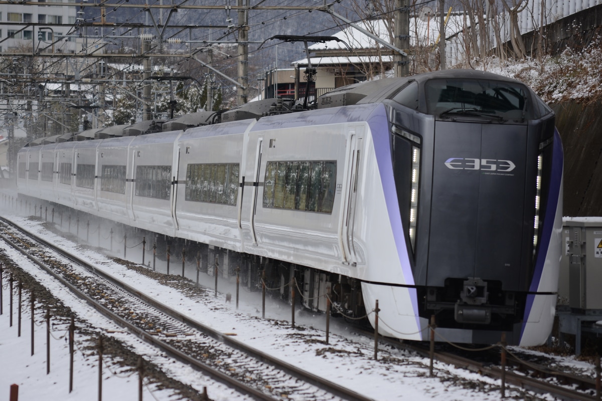 JR東日本 松本車両センター E353系 モトS113編成