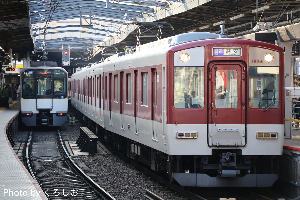 近畿日本鉄道 高安検車区 1620系 VG24