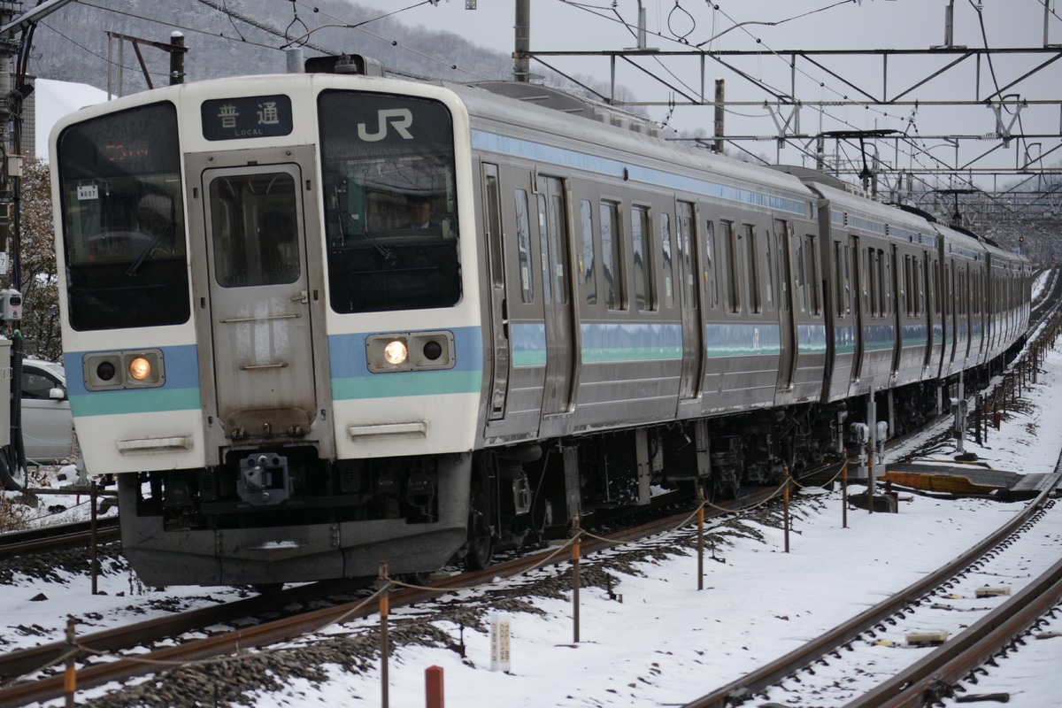 JR東日本 長野総合車両センター 211系 ナノN607編成