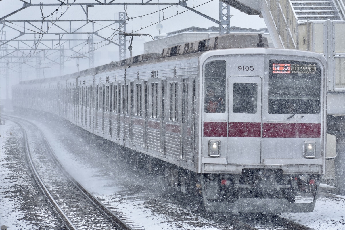 東急電鉄 森林公園検修区 9000系 9105F