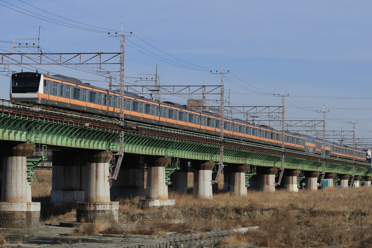 JR東日本 豊田車両センター本区 E233系 トタT4編成