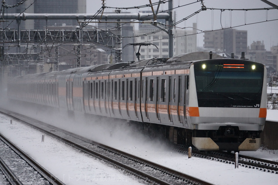 JR東E233系トタT8編成<br class="br-sp" />(T8編成)の写真