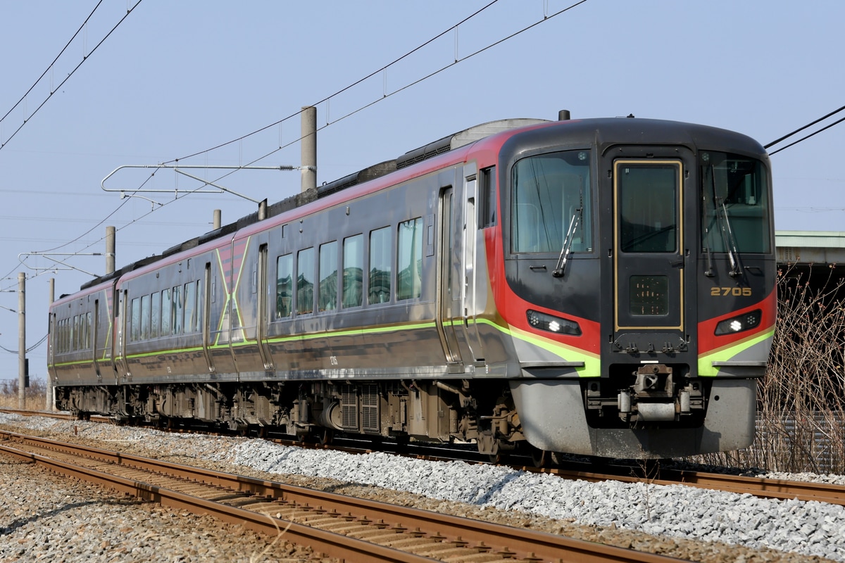 JR四国 高知運転所 2700系 2705