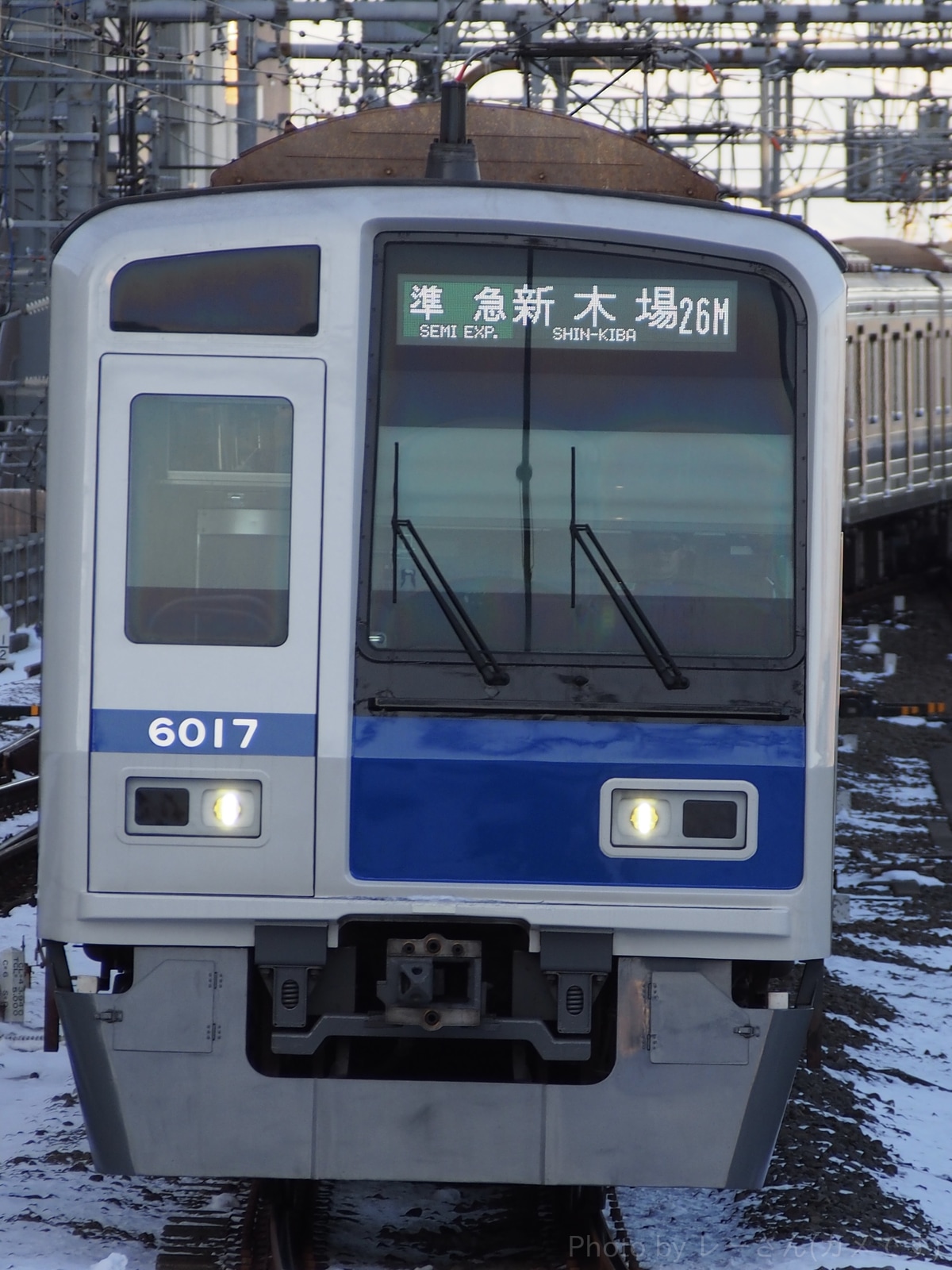 西武鉄道 小手指車両管理所 6000系 6017F