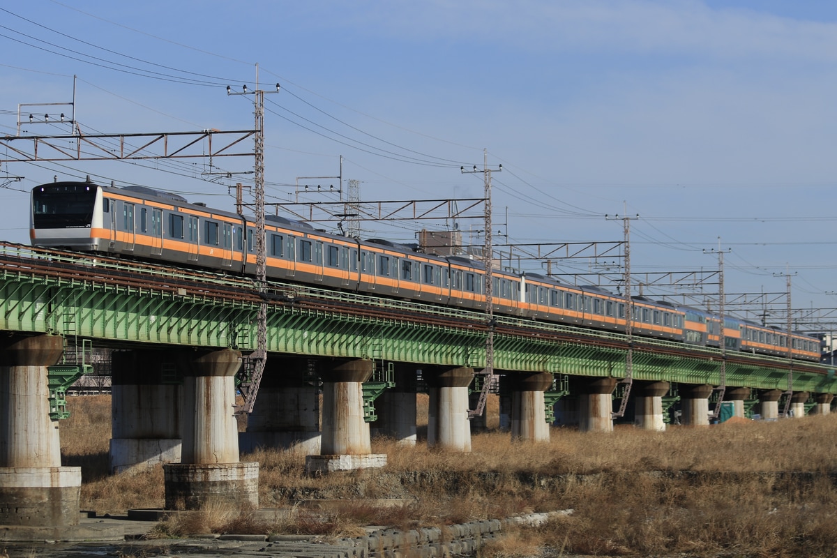 JR東日本 豊田車両センター本区 E233系 トタH52編成
