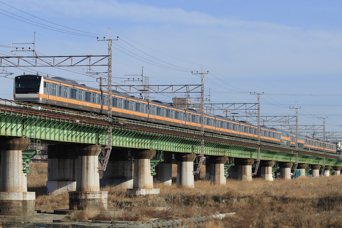 JR東日本 豊田車両センター本区 E233系 トタT7編成