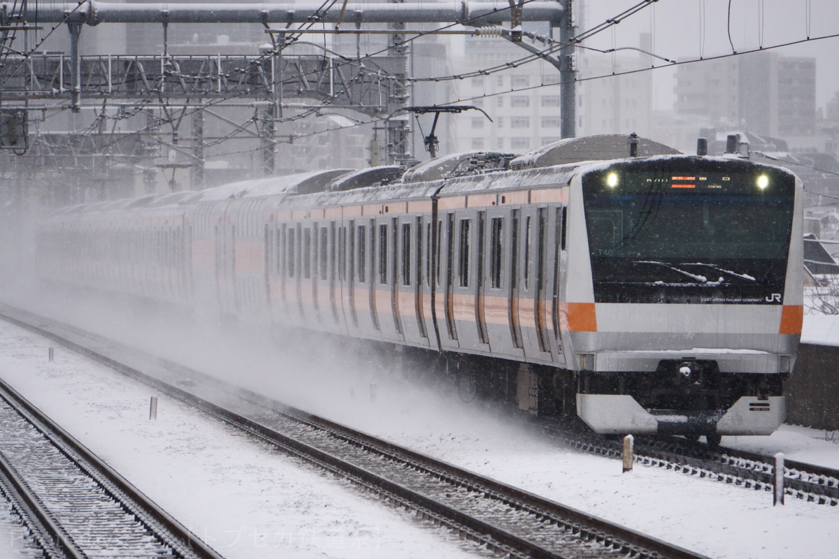 JR東日本 豊田車両センター本区 E233系 トタT40編成