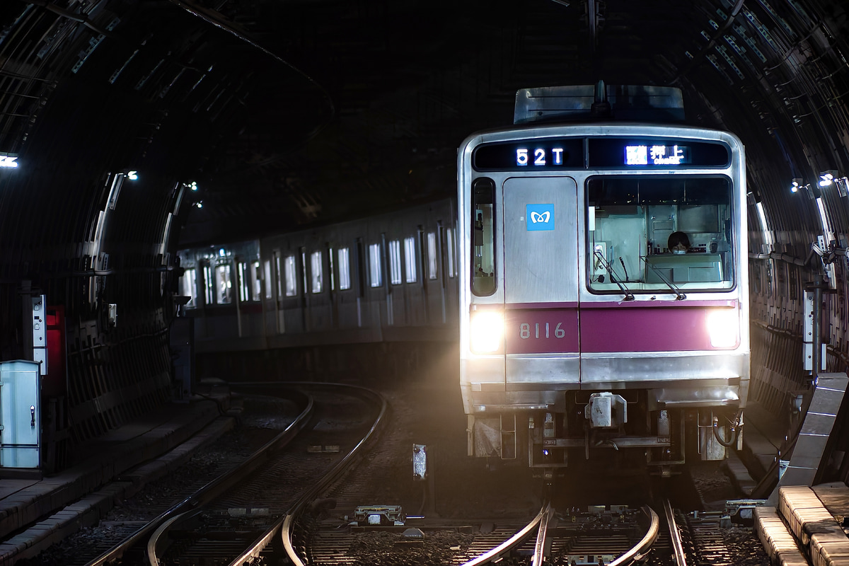 東京メトロ 鷺沼検車区 8000系 8116F